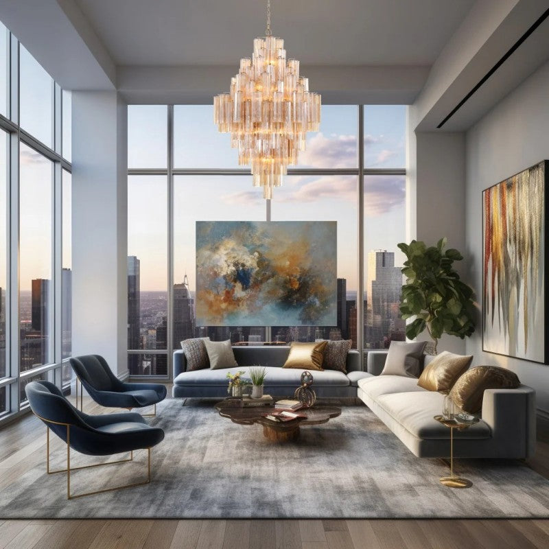 Addis 20-Light Chandelier,Crystorama Lighting,Living Room Chandelier