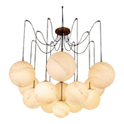Alabaster Ball Chandelier