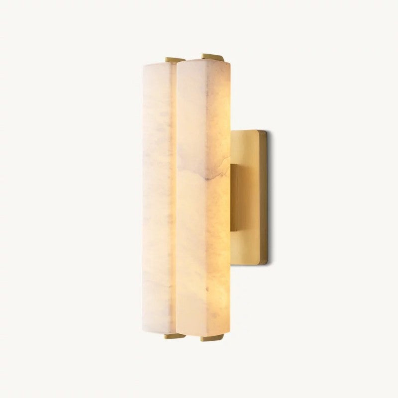 Audiobon Alabaster Double Sconce