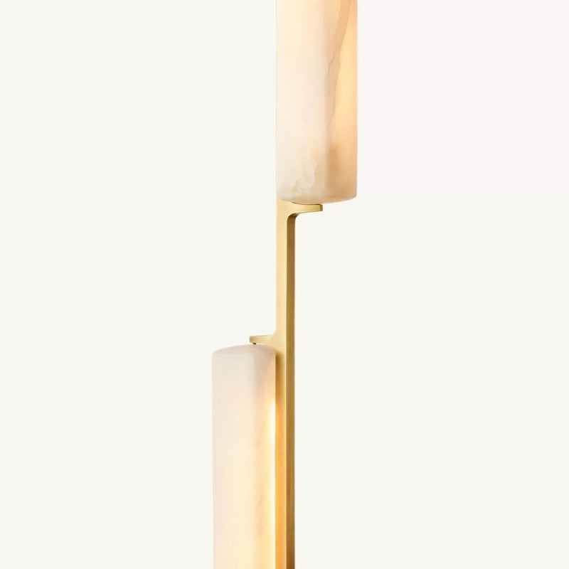 Audiobon Alabaster Linear Chandelier 54"