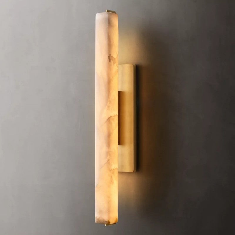 Audiobon Alabaster Single Sconce