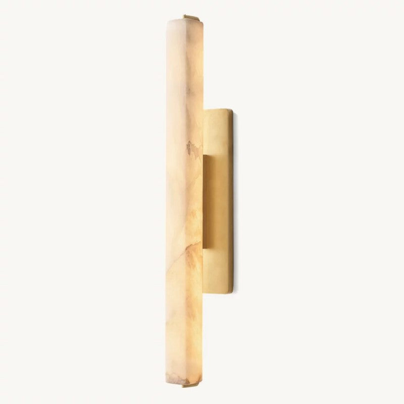 Audiobon Alabaster Single Sconce
