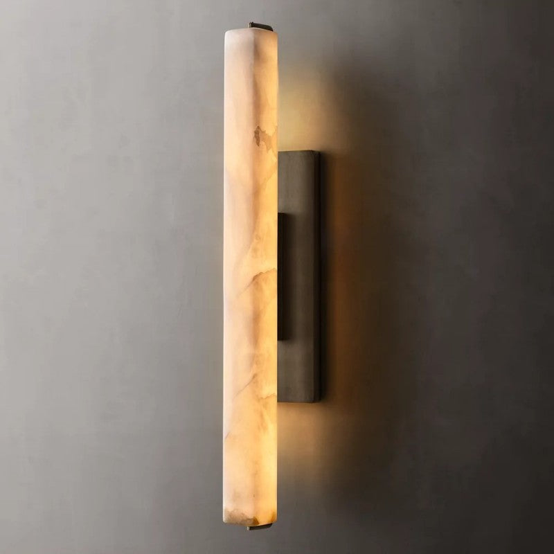 Audiobon Alabaster Single Sconce