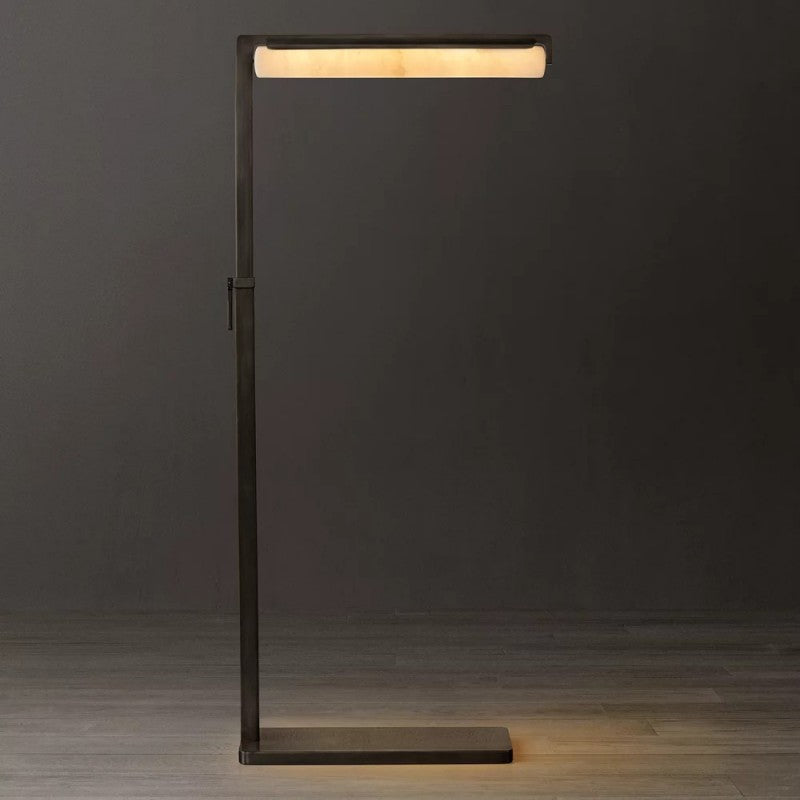 Audiobon Alabaster Task Floor Lamp