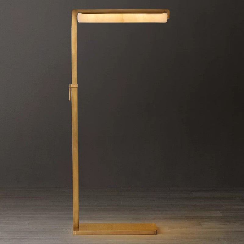 Audiobon Alabaster Task Floor Lamp
