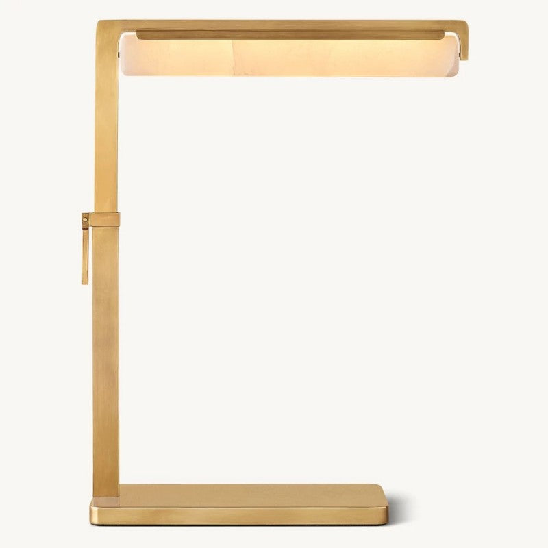 Audiobon Alabaster Task Table Lamp