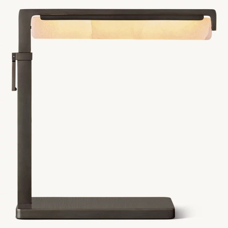 Audiobon Alabaster Task Table Lamp