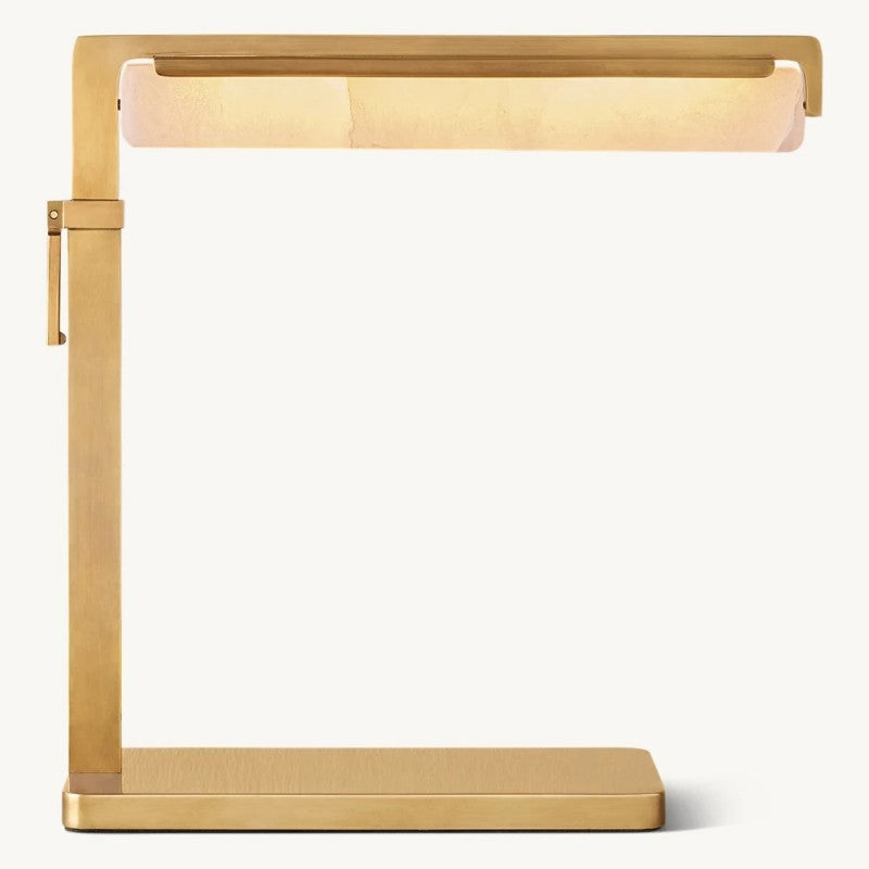 Audiobon Alabaster Task Table Lamp