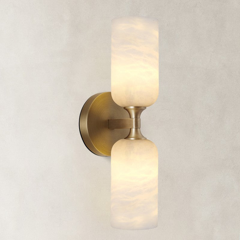 Aero Alabaster Wall Sconce 13.9"