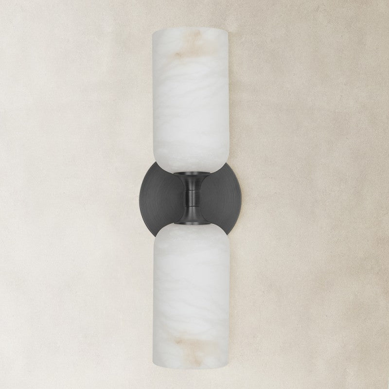 Aero Alabaster Wall Sconce 13.9"