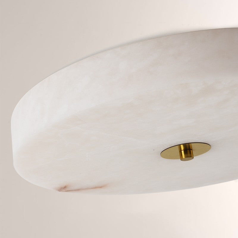 Modern Cora Alabaster Ceiling Light 11.8"D