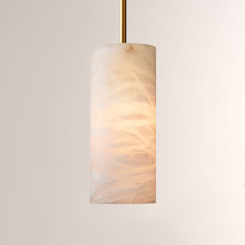 Hano Alabaster Cylinder Pendant