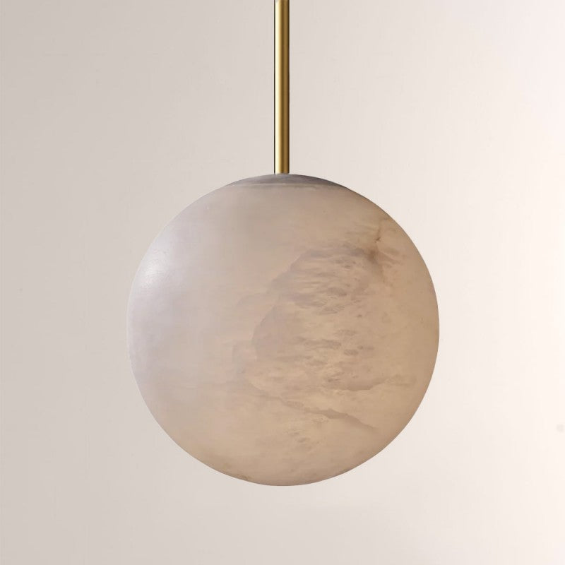Hano Alabaster Globe Pendant