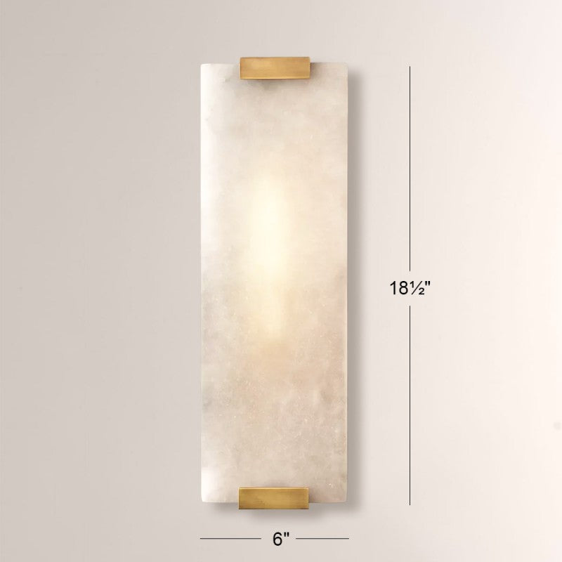 Hano Alabaster Grand Sconce