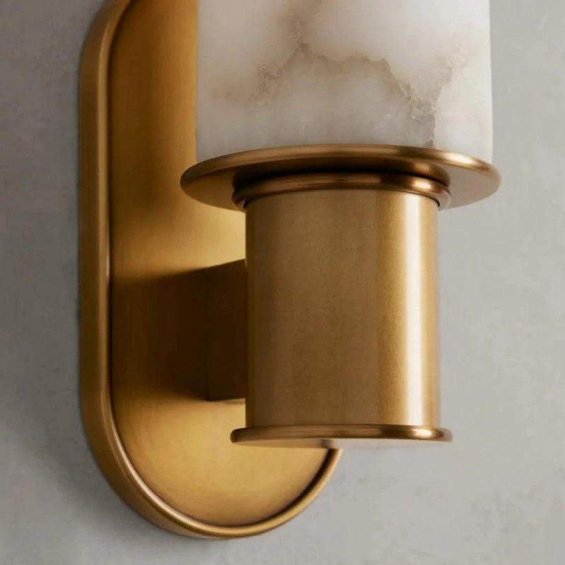 Harvial Alabaster Wall Sconce