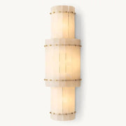 Melvin Alabaster Grand Round Sconce