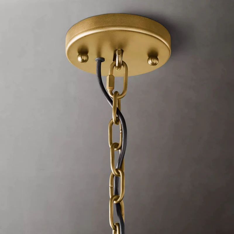 Paula Calcite Round Chandelier 31"