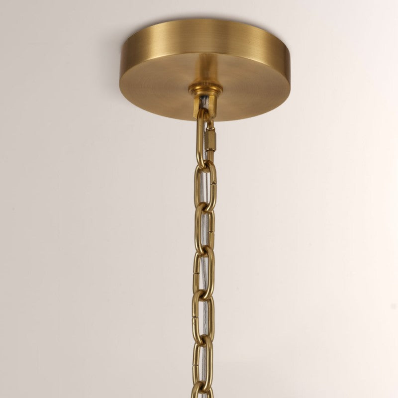 Pauno Calcite Round Chandelier 43"