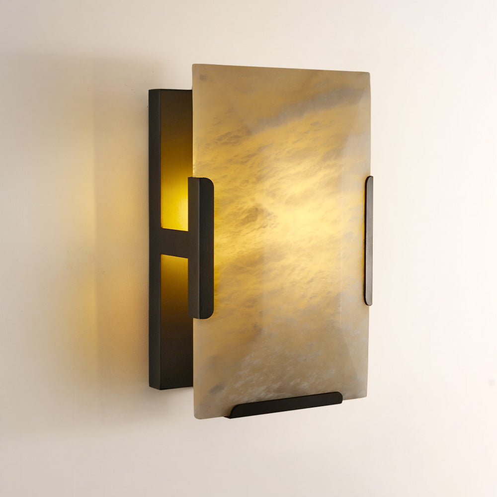 Pauno Calcite Short Wall Sconce