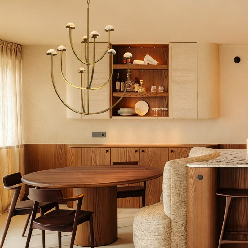 Pedro Round Chandelier 40"