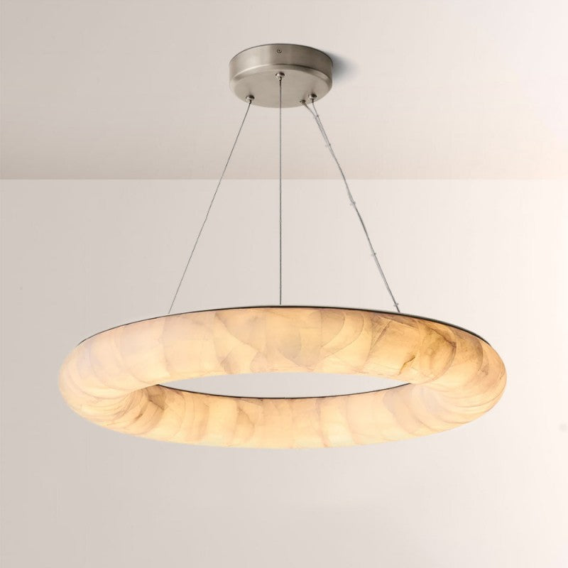 Rivelle Lisse Round Chandelier 31"