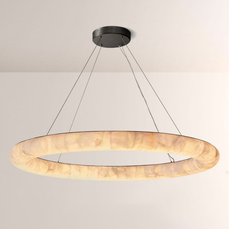 Rivelle Lisse Round Chandelier 61"
