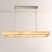 Rivelle Rectangular Calcite Chandelier 72"