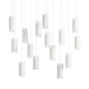 Setlla Alabaster Rectangular Chandelier