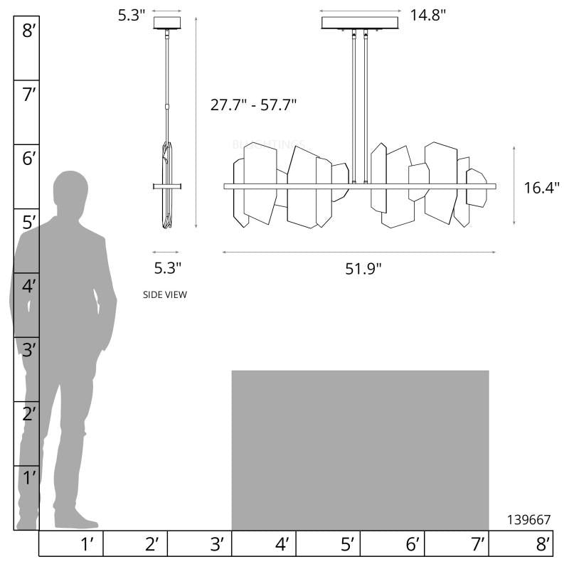 Voltar Linear LED Pendant