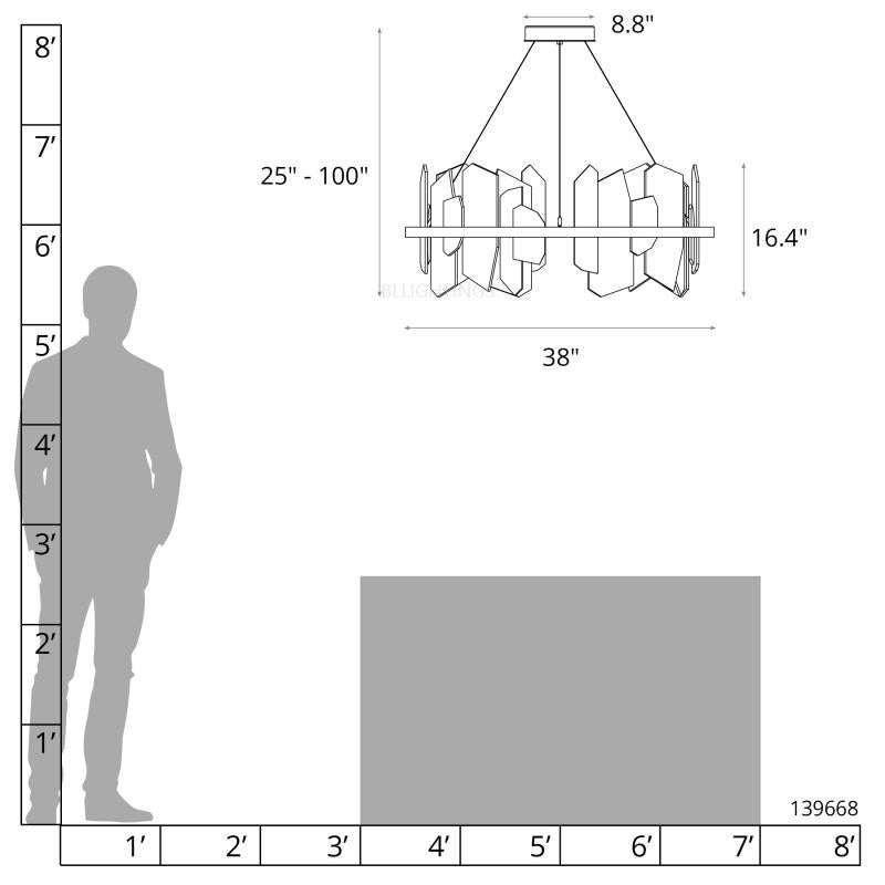 Voltar Round LED Pendant
